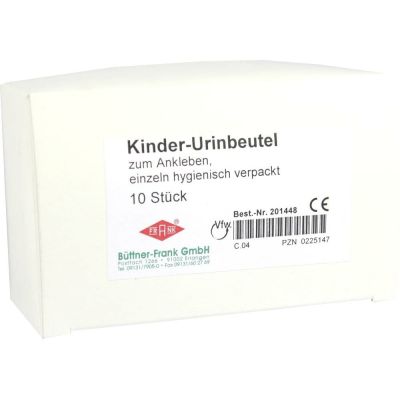 URIN AUFFANGBEUTEL unsteril 100ml f.Kind z.Ankleb.