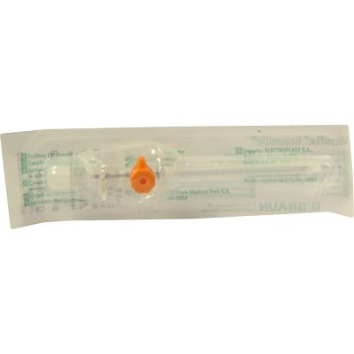 VASOFIX Braunüle 14 G 50 mm orange