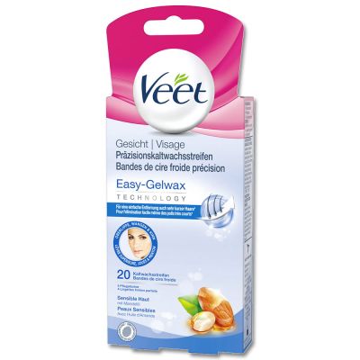 VEET Kaltwachs-Streifen Gesicht