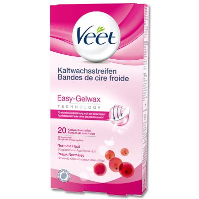 VEET Kaltwachs-Streifen normale Haut