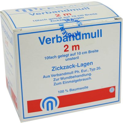 VERBANDMULL 2x1m unsteril BW ZZ