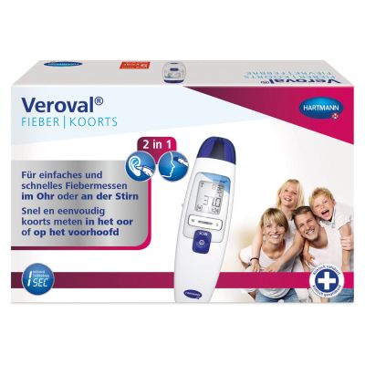 VEROVAL 2in1 Infrarot-Fieberthermometer