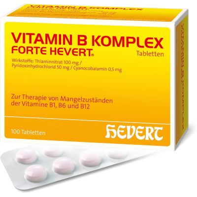 Vitamin B Komplex forte Hevert Tabletten