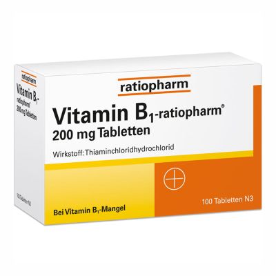 Vitamin-B1-ratiopharm 200mg Tabletten