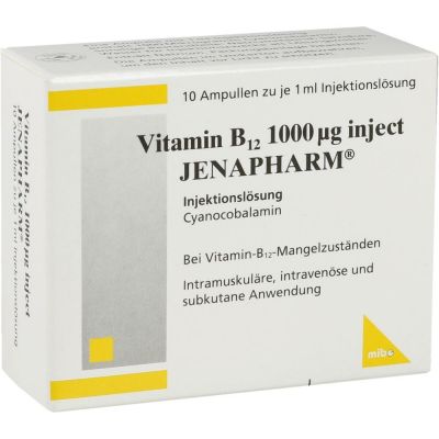 VITAMIN B12 1.000 µg Inject Jenapharm Ampullen