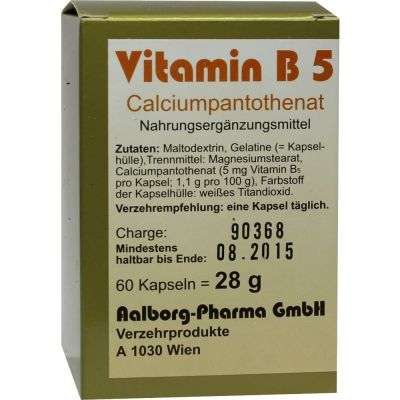 VITAMIN B5 Kapseln