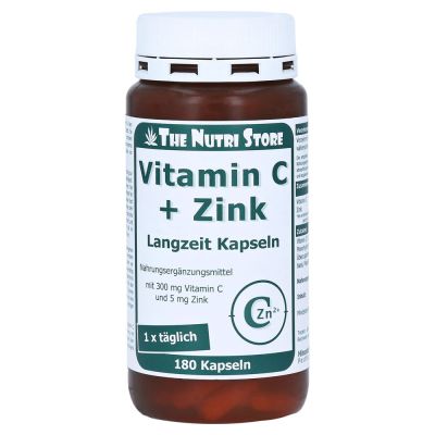 VITAMIN C 300+Zink 5 Langzeit Kapseln