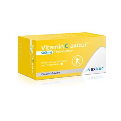 VITAMIN C AXICUR 500 mg Filmtabletten