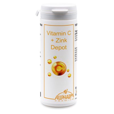 VITAMIN C+ZINK Depot Kapseln