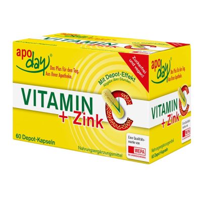 VITAMIN C+ZINK Depot Kapseln