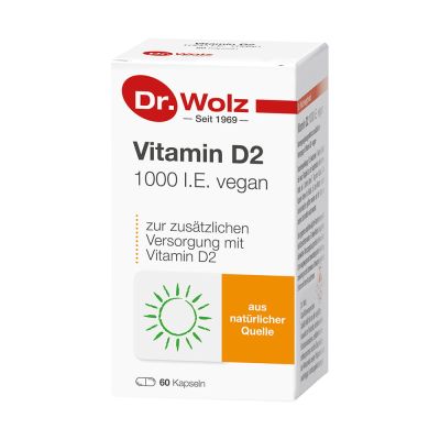 VITAMIN D2 1000 I.E. vegan Kapseln