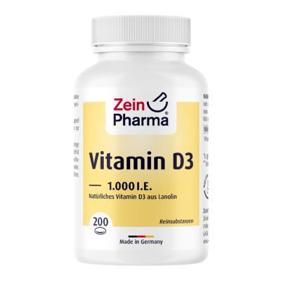 VITAMIN D3 1.000 I.E. Softgelkapseln ZeinPharma