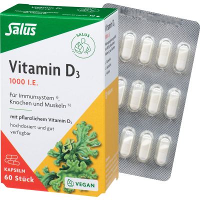 VITAMIN D3 1000 I.E.vegan Kapseln Salus