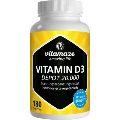 VITAMIN D3 20.000 I.E. Depot hochdosiert Tabletten