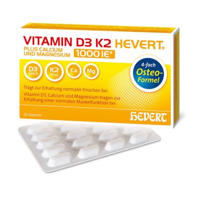 VITAMIN D3 K2 Hevert Plus Kapseln