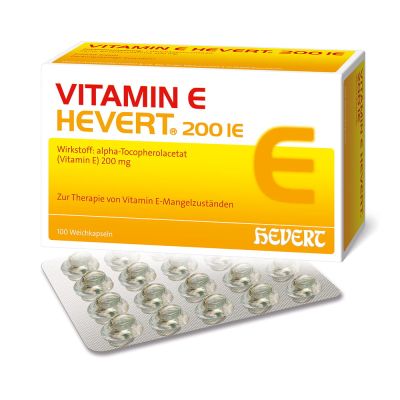 VITAMIN E HEVERT 200 I.E. Weichkapseln