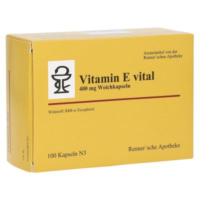 VITAMIN E VITAL 400 mg Rennersche Apotheke Weichk.