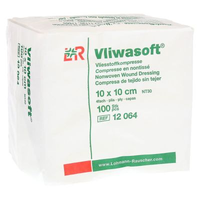 Vliwasoft Vlieskompresse unsteril 10x10