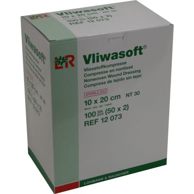 VLIWASOFT Vlieskompressen 10x20 cm steril 6l.