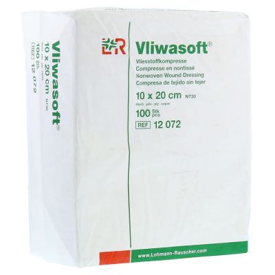 VLIWASOFT Vlieskompressen 10x20 cm unsteril 6l.