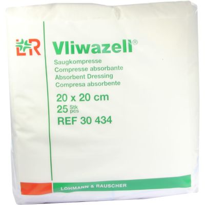 VLIWAZELL Saugkompressen 20x20 cm unsteril