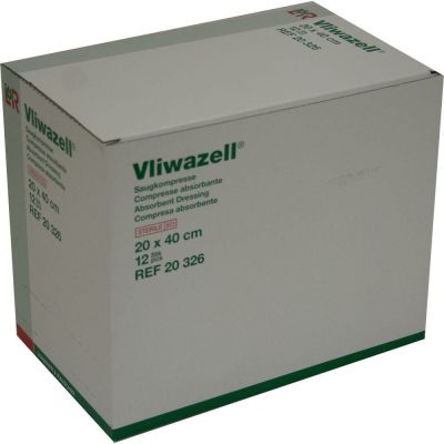 VLIWAZELL Saugkompressen 20x40 cm steril