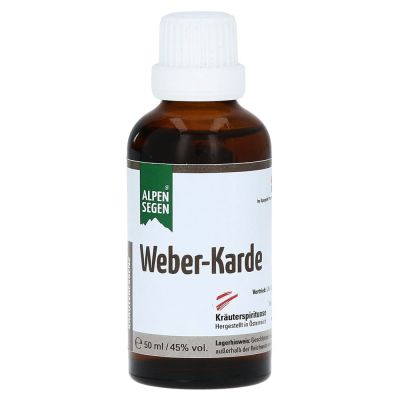 WEBER-Karde Kräuteressenz flüssig