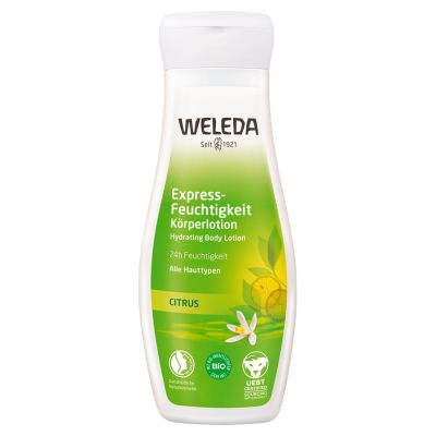 WELEDA Citrus Express-Feuchtigkeit Körperlotion