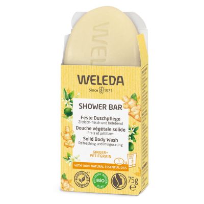 WELEDA feste Duschpflege Ginger+Petitgrain