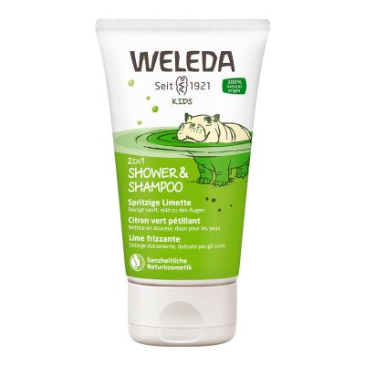 WELEDA Kids 2in1 Shower & Shampoo spritzig.Limette