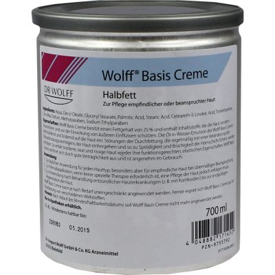 Wolff Basis Creme Halbfett