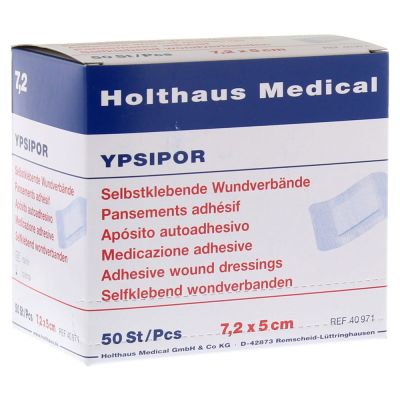 WUNDVERBAND Ypsipor steril 5x7,2 cm