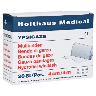 YPSIGAZE Mullbinde 4 cmx4 m