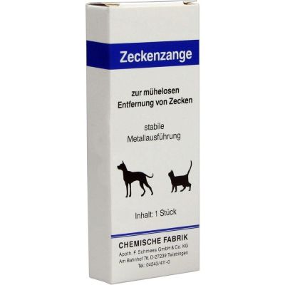 ZECKENZANGE aus Metall