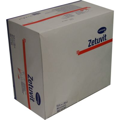 ZETUVIT Saugkompressen unsteril 13,5x25 cm