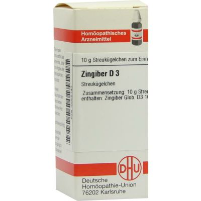 ZINGIBER D 3 Globuli