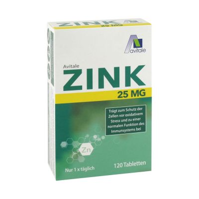 ZINK 25 mg Tabletten