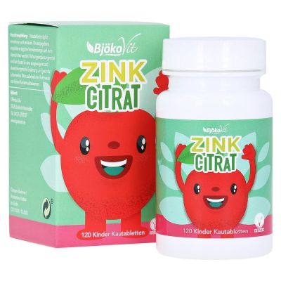 ZINKCITRAT Kinder Kautabletten vegan