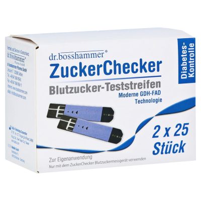 ZUCKERCHECKER Blutzucker Teststreifen