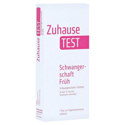 ZUHAUSE TEST Schwangerschaft früh Urin