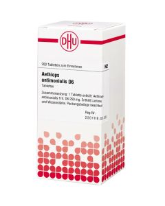 AETHIOPS ANTIMONIALIS D 6 Tabletten