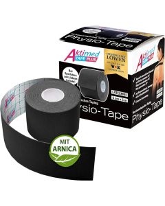 AKTIMED Tape Plus elast.m.Zusatzn.5cmx5m black