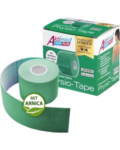 AKTIMED Tape Plus elast.m.Zusatzn.5cmx5m green