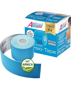 AKTIMED Tape Plus elast.m.Zusatzn.5cmx5m lightblue