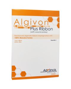 ALGIVON Plus Ribbon 1x20 cm Honigalginat Tamp.