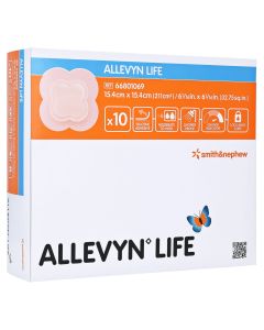 ALLEVYN Life 15,4x15,4 cm Silikonschaumverband