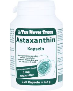 ASTAXANTHIN 6 mg vegetarische Kapseln-120 St