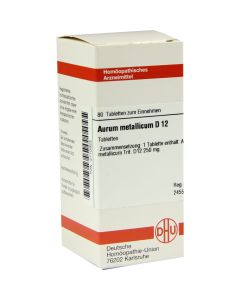 AURUM METALLICUM D 12 Tabletten