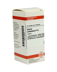 BARIUM CARBONICUM D 12 Tabletten