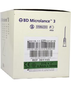 BD MICROLANCE Kanüle 21 G 2 0,8x50 mm